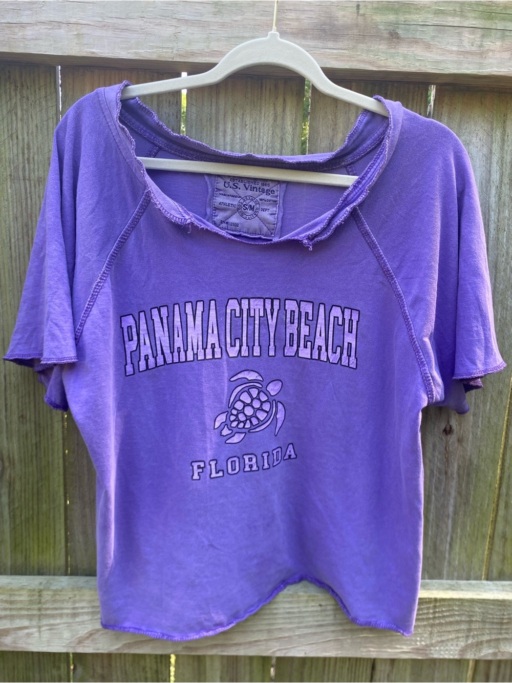 Panama City Beach Florida Purple Tee
